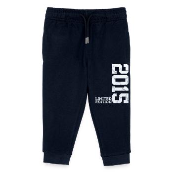 11E ANNIVERSAIRE ÉDITION LIMITÉE 2015 - Pantalon de jogging enfant bio Stanley/Stella - marine - Devant