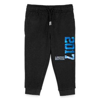 9E ANNIVERSAIRE ÉDITION LIMITÉE 2017 - Pantalon de jogging enfant bio Stanley/Stella - noir - Devant