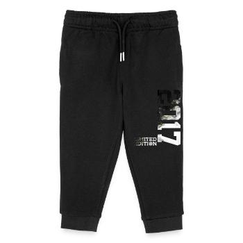 9E ANNIVERSAIRE ÉDITION LIMITÉE 2017 - Pantalon de jogging enfant bio Stanley/Stella - noir - Devant