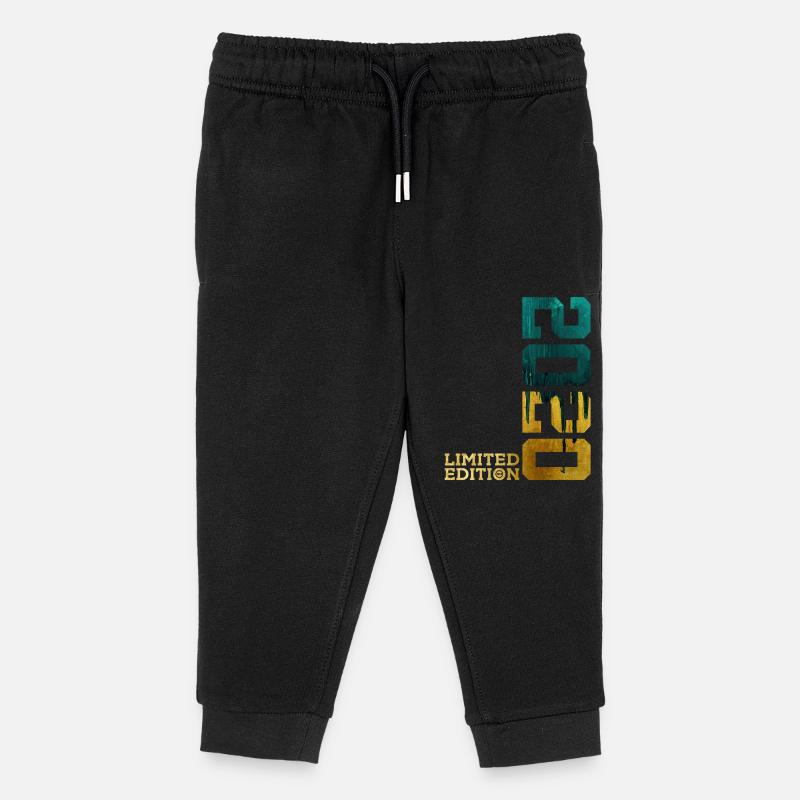 6E ANNIVERSAIRE ÉDITION LIMITÉE 2020 - Pantalon de jogging enfant bio Stanley/Stella - noir