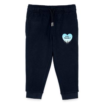 best family - Kinder Organic Jogginghose Mini Mover von Stanley/Stella - Navy - Vorne