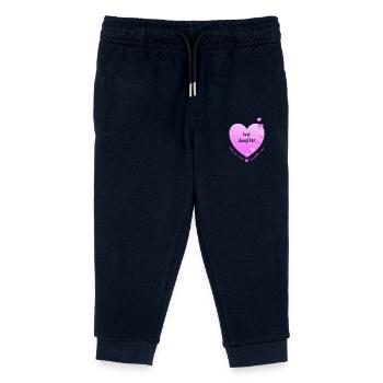 meilleure fille - Pantalon de jogging enfant bio Stanley/Stella - marine - Devant