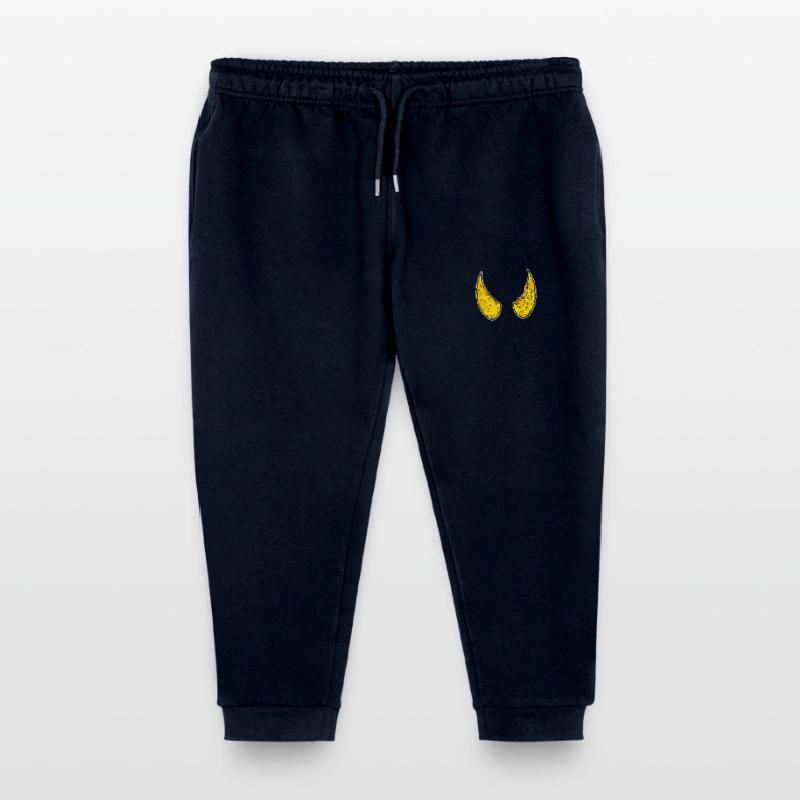 Horn Horns Cheese Devil Kids Organic Sweatpants by Stanley/Stella