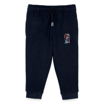 Ver.1 - Cyborg Japan rot blau Kanji - Kinder Organic Jogginghose Mini Mover von Stanley/Stella - Navy - Vorne