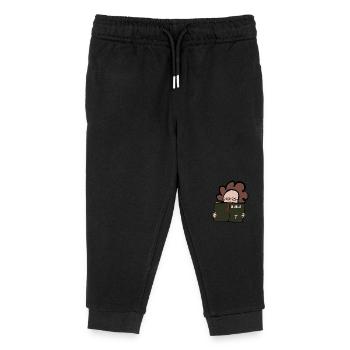 Oma mit der Bibel - Kinder Organic Jogginghose Mini Mover von Stanley/Stella - Schwarz - Vorne