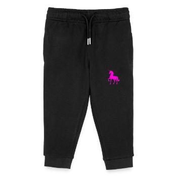 Unicorn - Kids Organic Sweatpants by Stanley/Stella - black - Front