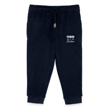 Coach Who - Kids Organic Sweatpants by Stanley/Stella - navy - Front