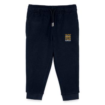 j'ai deux rôles papou et cycliste maillot cyclisme - Pantalon de jogging enfant bio Stanley/Stella - marine - Devant