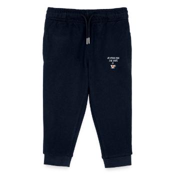 Je Peux Pas J'ai Café Barista - Pantalon de jogging enfant bio Stanley/Stella - marine - Devant