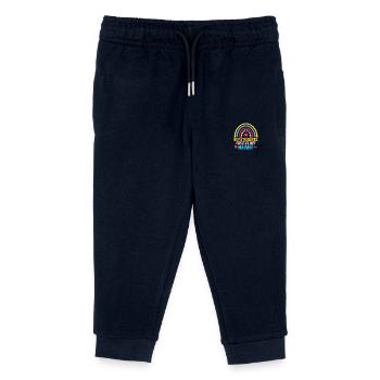 My students stole my heart - Kids Organic Sweatpants by Stanley/Stella - navy - Front
