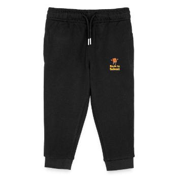 Back to School - Kids Organic Sweatpants by Stanley/Stella - black - Front