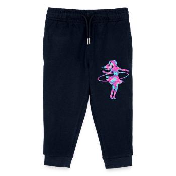 Tanzreifen Tie Dye Tänzer Reifen - Kinder Organic Jogginghose Mini Mover von Stanley/Stella - Navy - Vorne