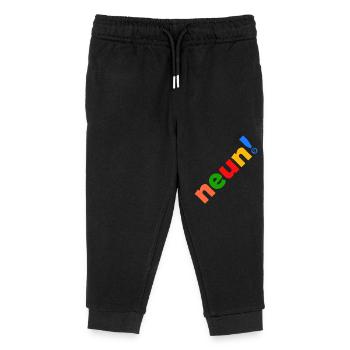 NEUN 9 JAHRE 9. GEBURTSTAG - Kinder Organic Jogginghose Mini Mover von Stanley/Stella - Schwarz - Vorne
