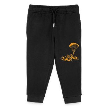 Skydive Paragliding - Kinder Organic Jogginghose Mini Mover von Stanley/Stella - Schwarz - Vorne