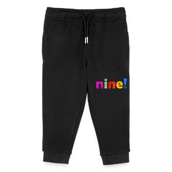 NEUF 9 ANS 9E ANNIVERSAIRE - Pantalon de jogging enfant bio Stanley/Stella - noir - Devant