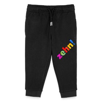 ZEHN 10 JAHRE 10. GEBURTSTAG - Kinder Organic Jogginghose Mini Mover von Stanley/Stella - Schwarz - Vorne