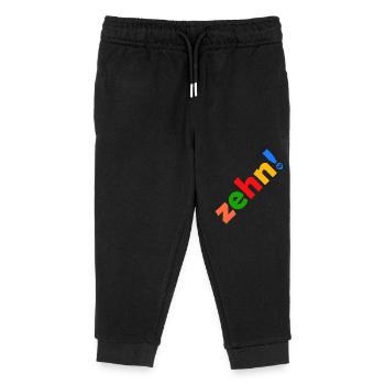 ZEHN 10 JAHRE 10. GEBURTSTAG - Kinder Organic Jogginghose Mini Mover von Stanley/Stella - Schwarz - Vorne