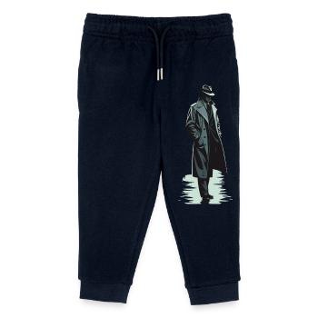 RÉSOLVEUR DE MYSTÈRES - Pantalon de jogging enfant bio Stanley/Stella - marine - Devant