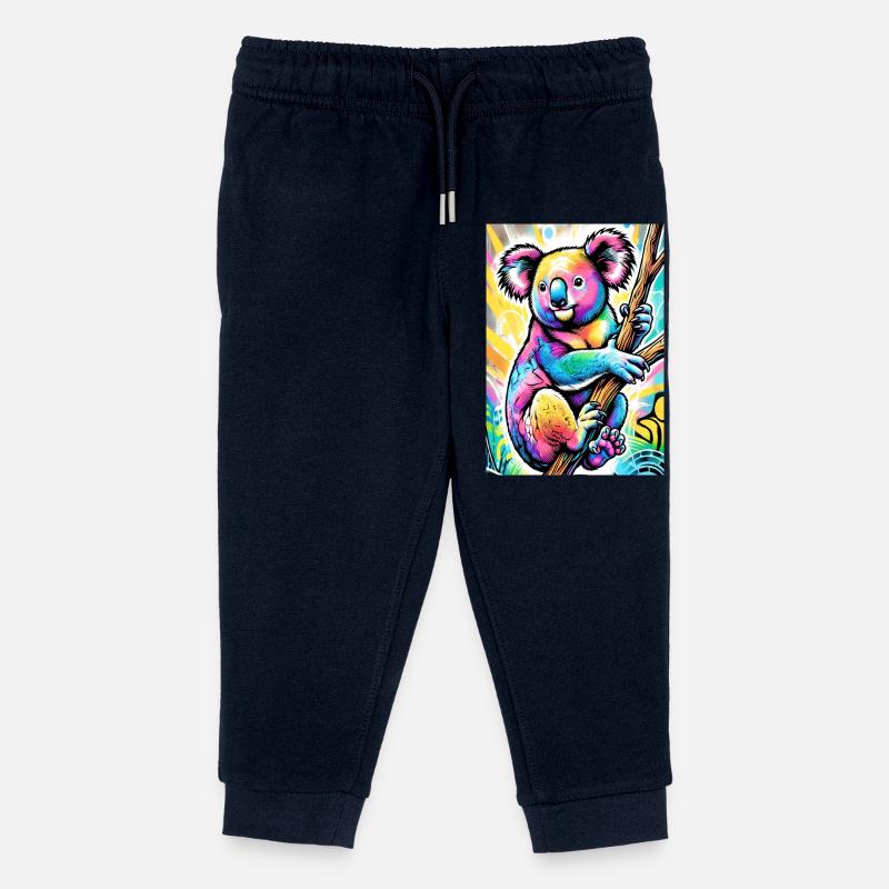 Koala - Kinder Organic Jogginghose Mini Mover von Stanley/Stella - Navy