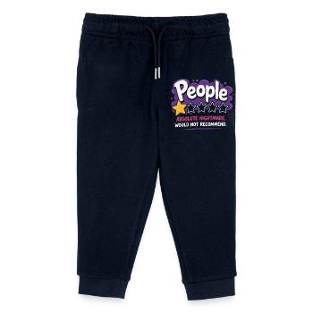 People Absoluter Albtraum Spruch - Kinder Organic Jogginghose Mini Mover von Stanley/Stella - Navy - Vorne