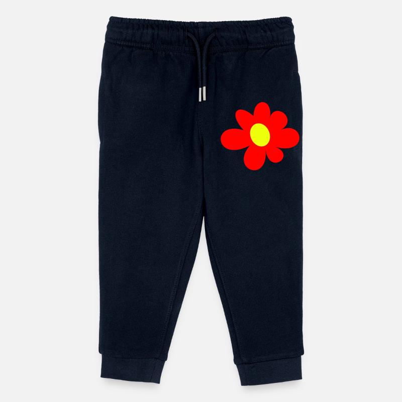 Blume - Kinder Organic Jogginghose Mini Mover von Stanley/Stella - Navy