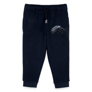 Insecte coléoptère - Pantalon de jogging enfant bio Stanley/Stella - marine - Devant