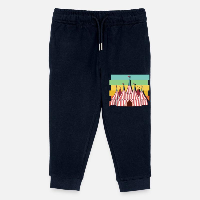 Zircus - Kinder Organic Jogginghose Mini Mover von Stanley/Stella - Navy