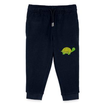 Tortue - Pantalon de jogging enfant bio Stanley/Stella - marine - Devant