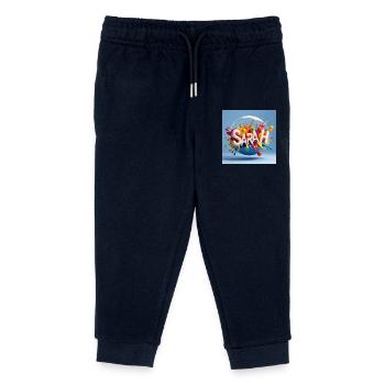 SARAH - Kids Organic Sweatpants by Stanley/Stella - navy - Front
