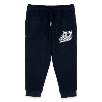 Heisse dreckige Gelände Maschine Hobby Motorsport - Kinder Organic Jogginghose Mini Mover von Stanley/Stella - Navy - Vorne