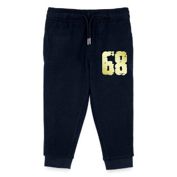 68 Zahl Vintage - Kinder Organic Jogginghose Mini Mover von Stanley/Stella - Navy - Vorne