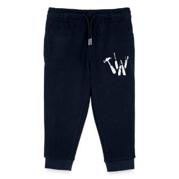 Tool Hammer Pliers Wrench Wrench - Kids Organic Sweatpants by Stanley/Stella - navy - Front