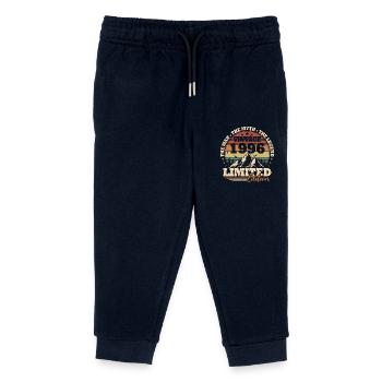 1996 Vintage Retro Birthday Gift 27 Years - Kids Organic Sweatpants by Stanley/Stella - navy - Front