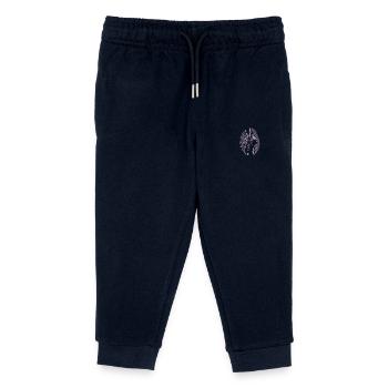 Saxophone Design - Kids Organic Sweatpants by Stanley/Stella - navy - Front