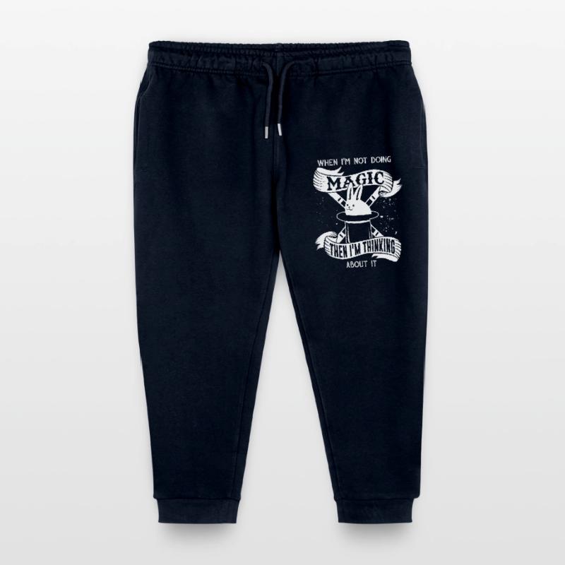 Magic when I'm not doing magic then think Kids Organic Sweatpants by Stanley/Stella