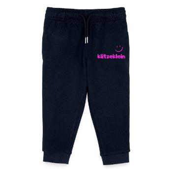 Tiny for baby, newborn, boy, girl - Kids Organic Sweatpants by Stanley/Stella - navy - Front