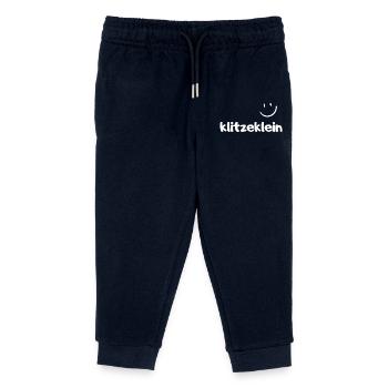 Tiny for baby, newborn, boy, girl - Kids Organic Sweatpants by Stanley/Stella - navy - Front