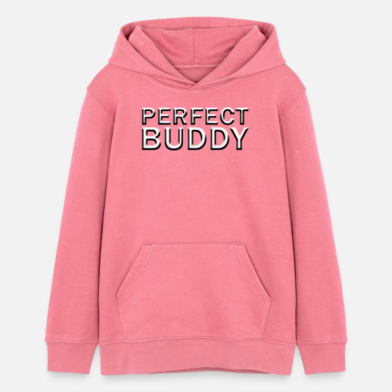 Perfect Buddy - Sweat à capuche ado bio Stanley/Stella - rose 