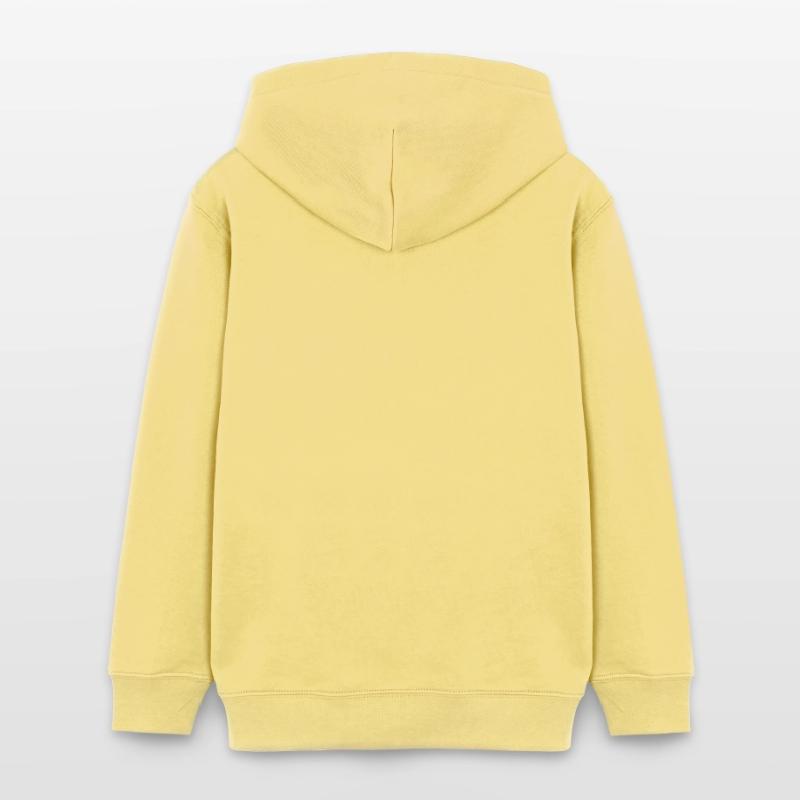 Süße flauschige Katze mit einer großen Weihnachtskugel Teenager Organic Hoodie Mini Cruiser von Stanley/Stella