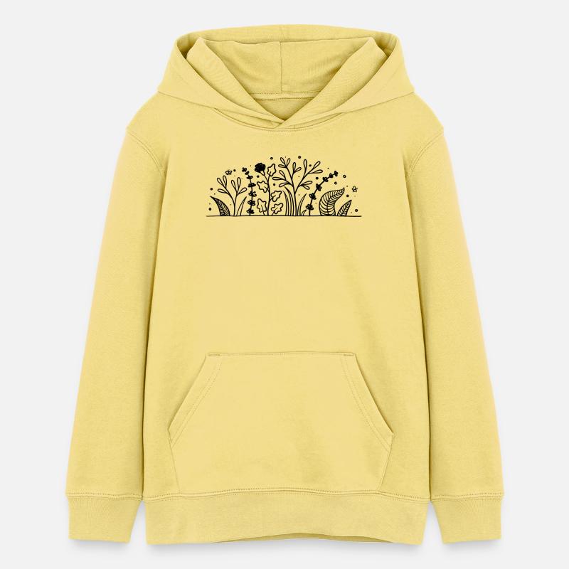 Planter - Sweat à capuche ado bio Stanley/Stella - jaune viva 