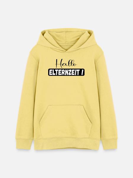 ABSCHIED KOLLEGIN ELTERNZEIT - Teenager Organic Hoodie Mini Cruiser von Stanley/Stella - Gelb Viva 
