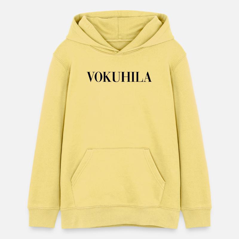 mulet - Sweat à capuche ado bio Stanley/Stella - jaune viva 