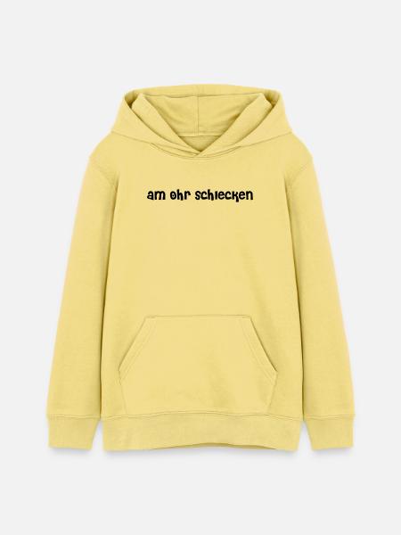 am Ohr schlecken - Teenager Organic Hoodie Mini Cruiser von Stanley/Stella - Gelb Viva