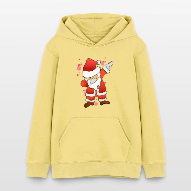 Dabbing Nikolaus Teenager Organic Hoodie Mini Cruiser von Stanley/Stella