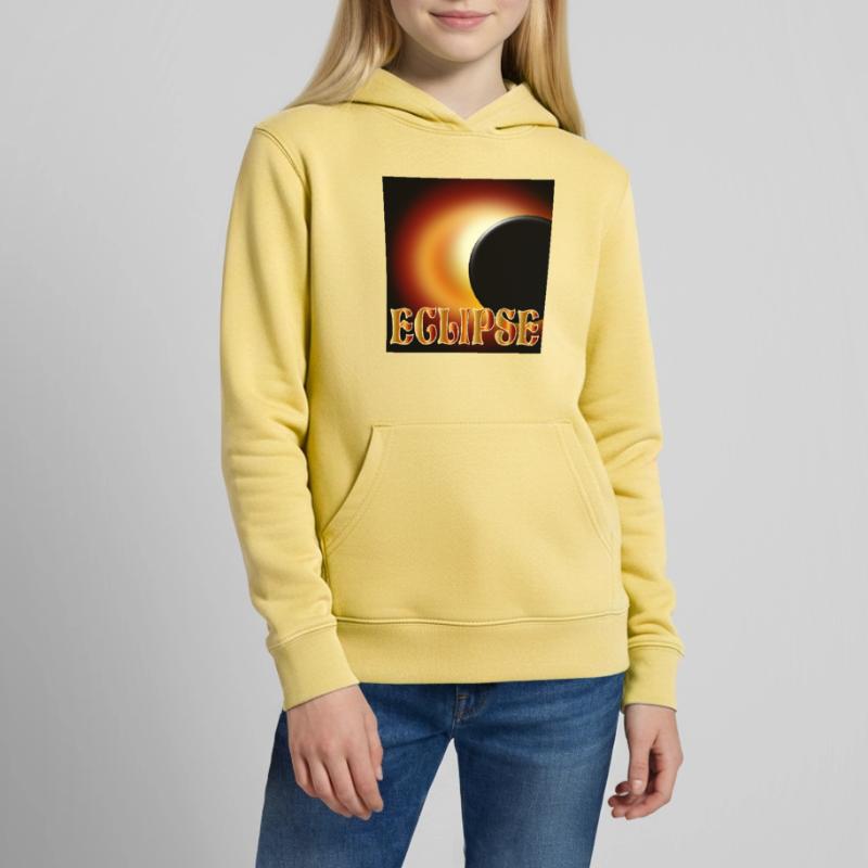 SOLAR ECLIPSE ECLIPSE ASTRONOMY Teens Organic Hoodie by Stanley/Stella