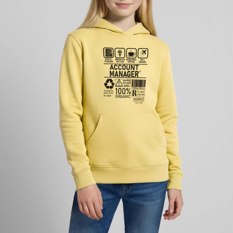 account manager multi tasking problem solving Teenager Organic Hoodie Mini Cruiser von Stanley/Stella