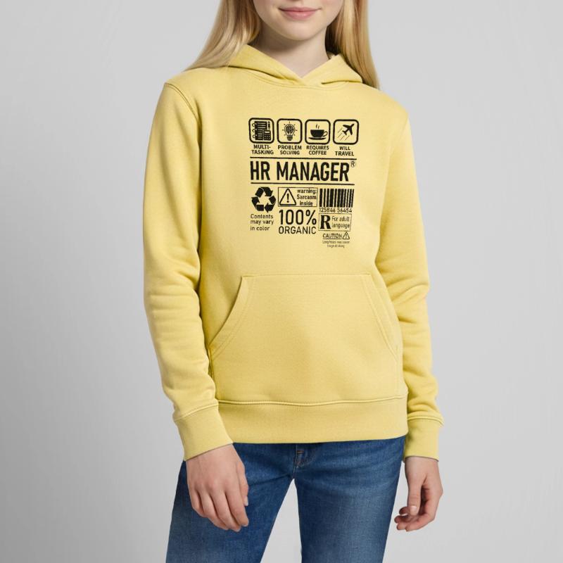 Hr Manager multi tasking problem solving Teenager Organic Hoodie Mini Cruiser von Stanley/Stella