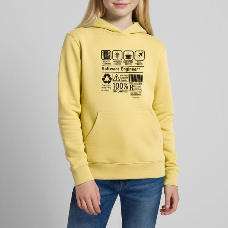 software engineer multi tasking problem solving Teenager Organic Hoodie Mini Cruiser von Stanley/Stella