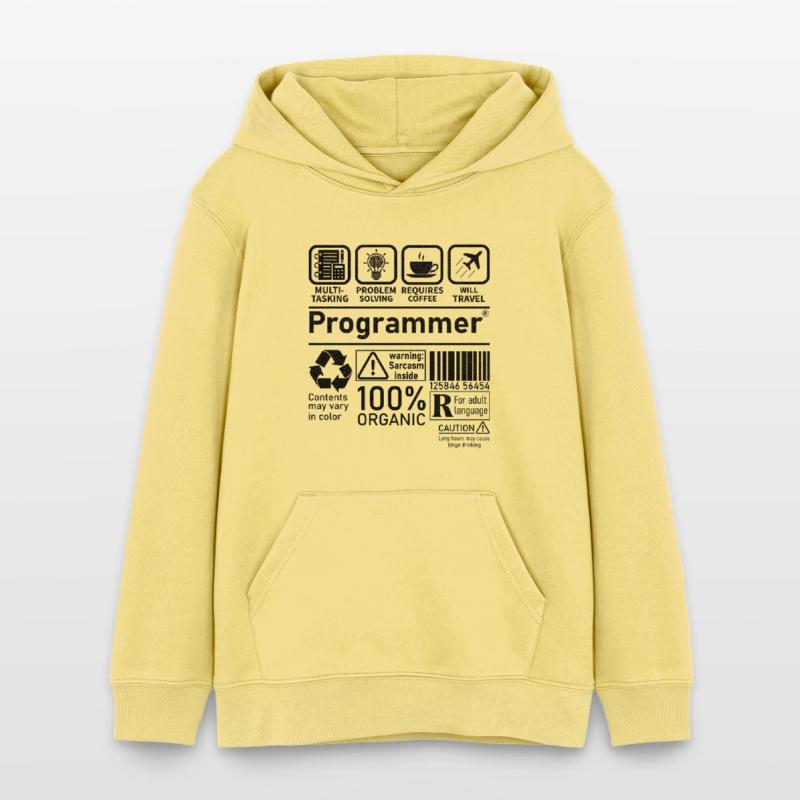 Programmer multi tasking problem solving requires Teenager Organic Hoodie Mini Cruiser von Stanley/Stella