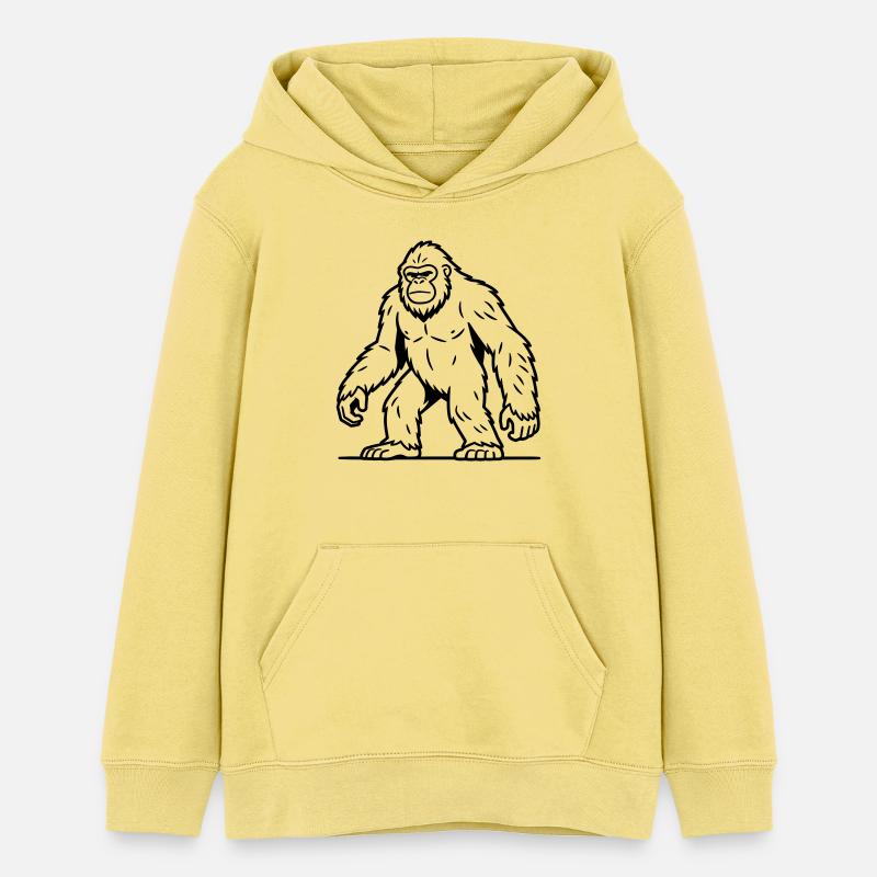 sasquatch - Sweat à capuche ado bio Stanley/Stella - jaune viva 